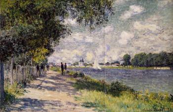 Claude Oscar Monet : The Seine at Argenteuil III